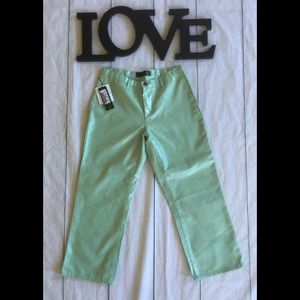 Just Cavalli Mint Green Cropped Jeans